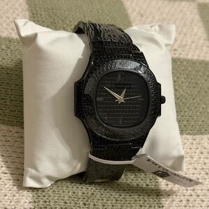 Black Montres Prestige Vesper X Invicta Men's Watch - 42mm, Gold (MPW-0164)